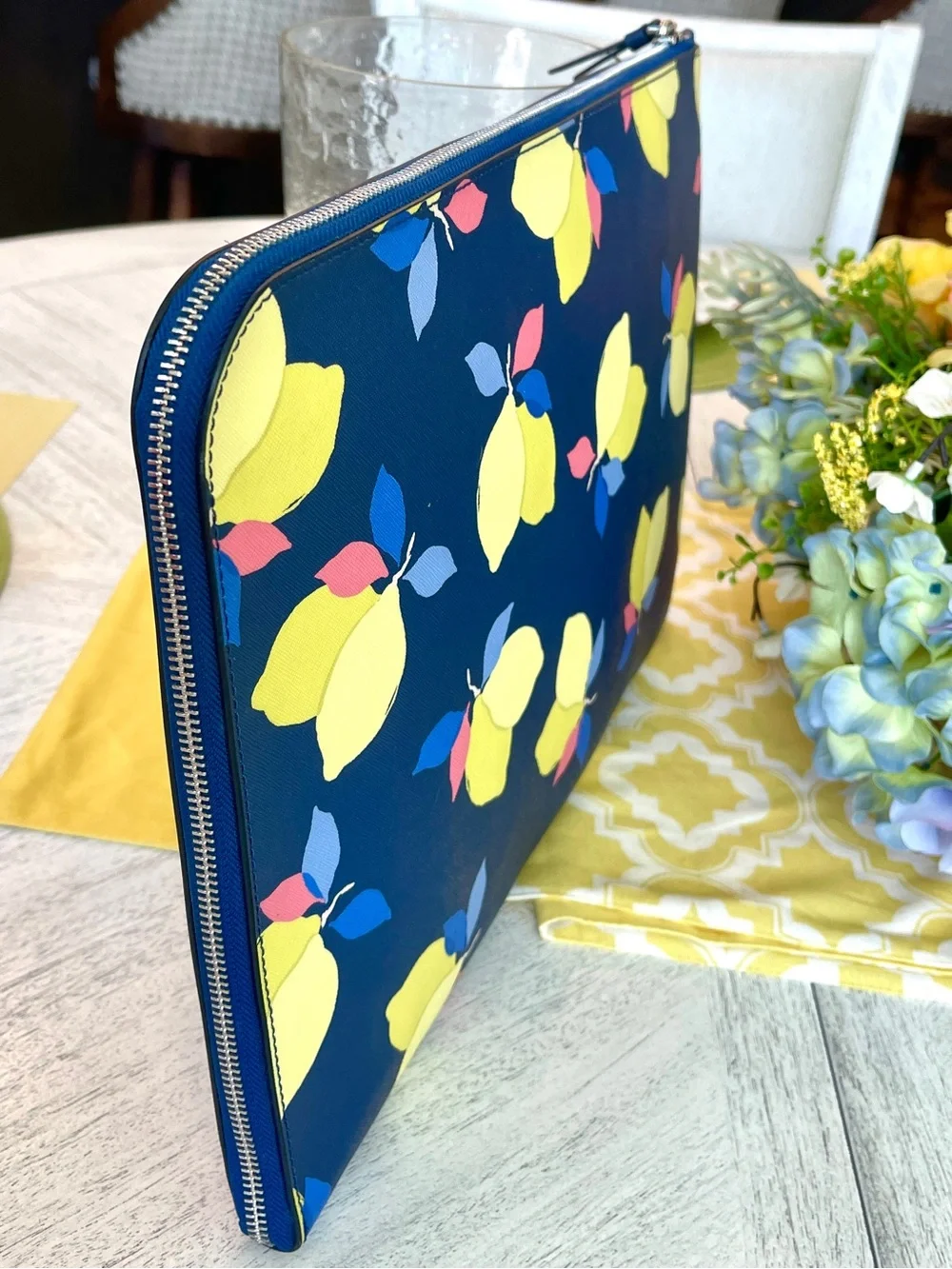 kate spade Laptop Bag “Lemon Zest” New without tags L-Zip/Padded